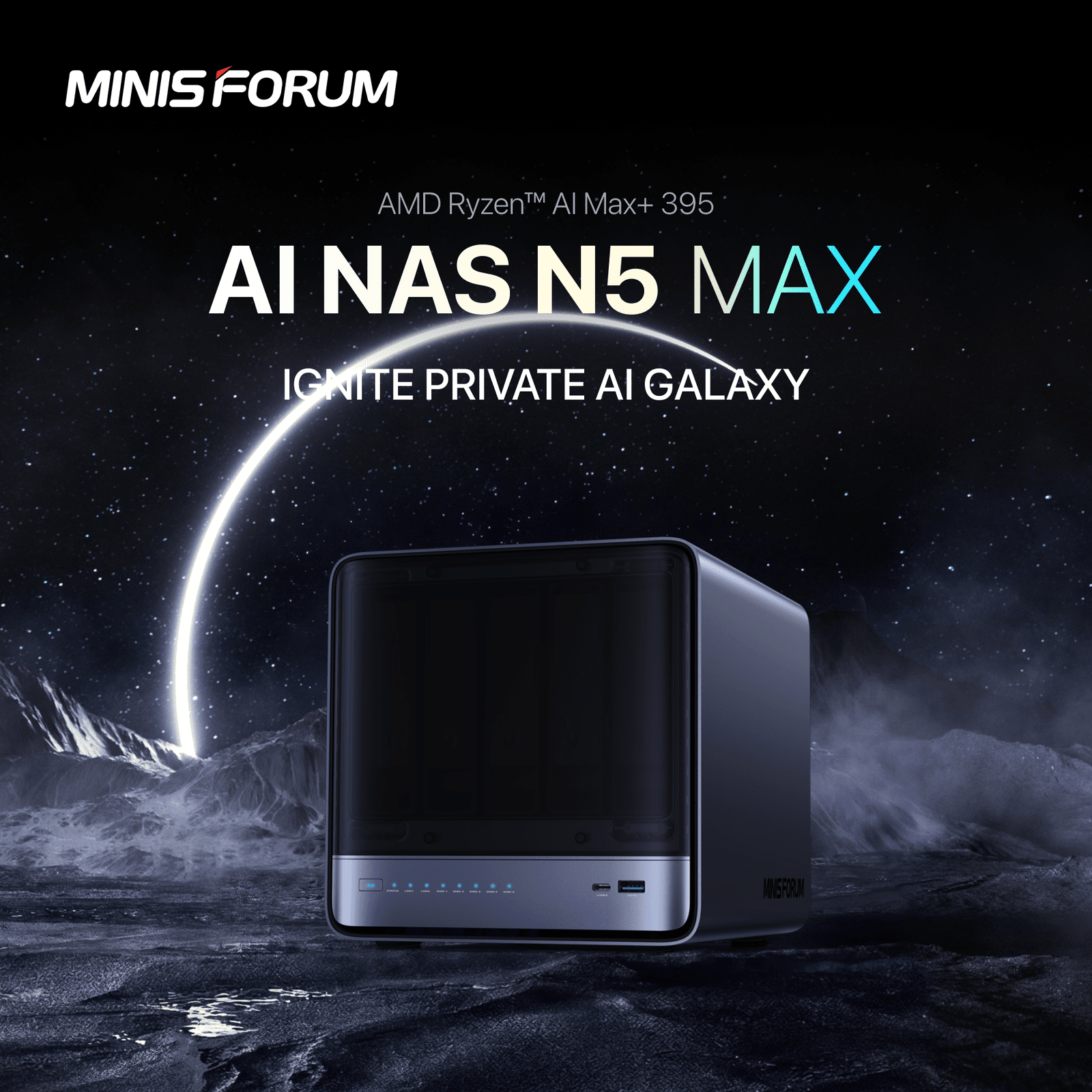 MINISFORUM N5 MAX AI NAS