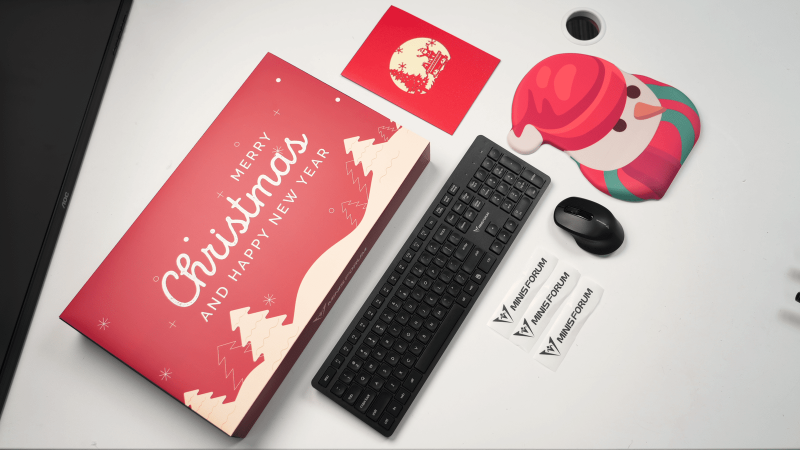 MINISFORUM Christmas Keyboard & mouse set