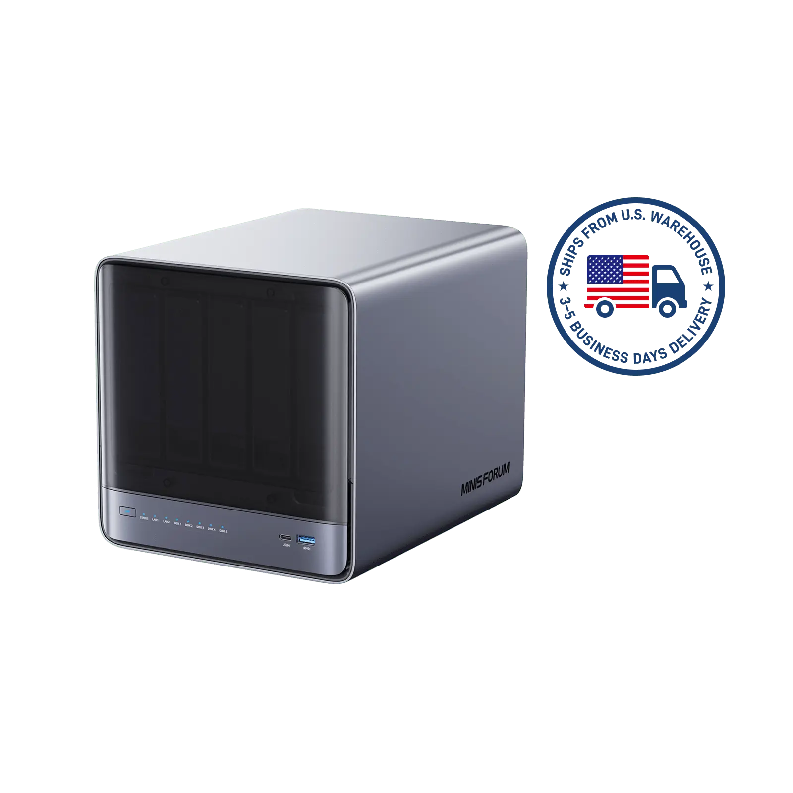 MINISFORUM N5 Pro AI NAS MINISFORUM US