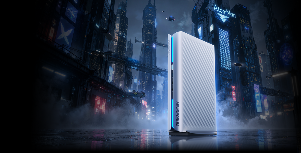 MINISFORUM AtomMan G1 Pro-89A6 Gaming PC | AMD Ryzen™ 9 8945HX | AMD ...