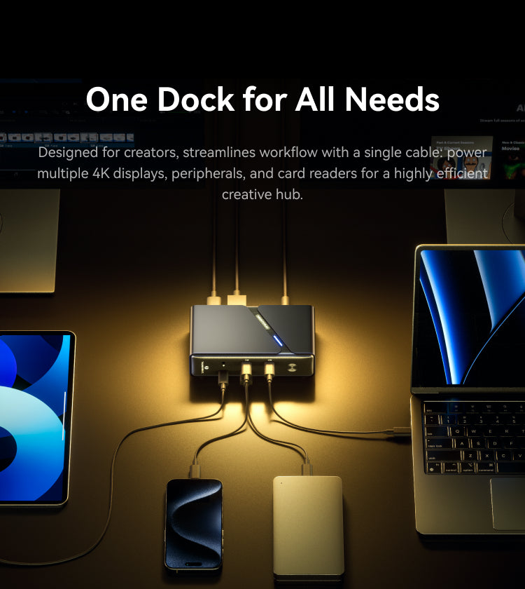 Minisforum TB4-01 Thunderbolt 4 Dock