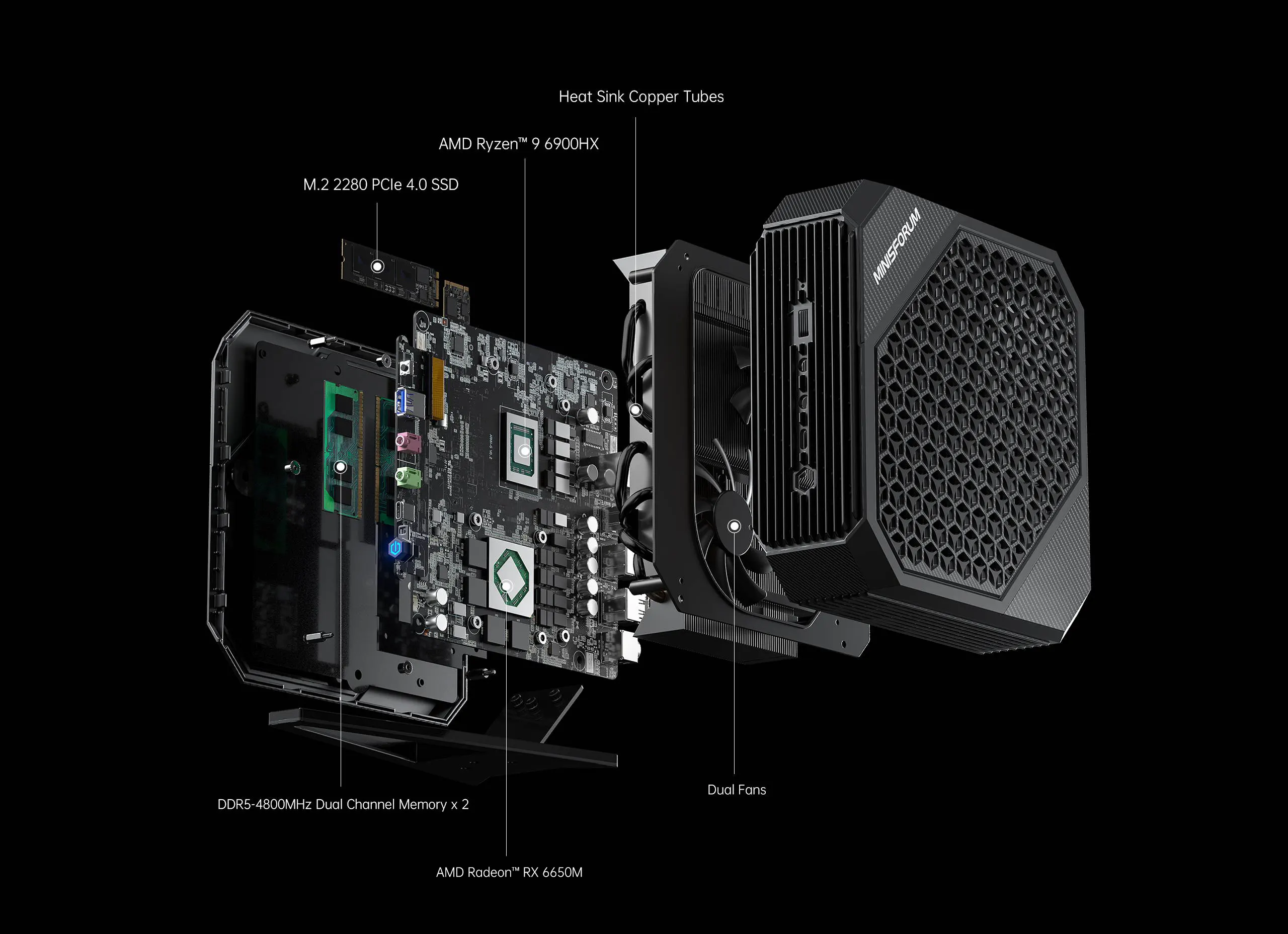 MINISFORUM HX99G ミニPC Amazon.com: MINISFORUM HX99G Mini PC MINISFORUM HX99G ミニPC Amazon.com: MINISFORUM HX99G Mini PC