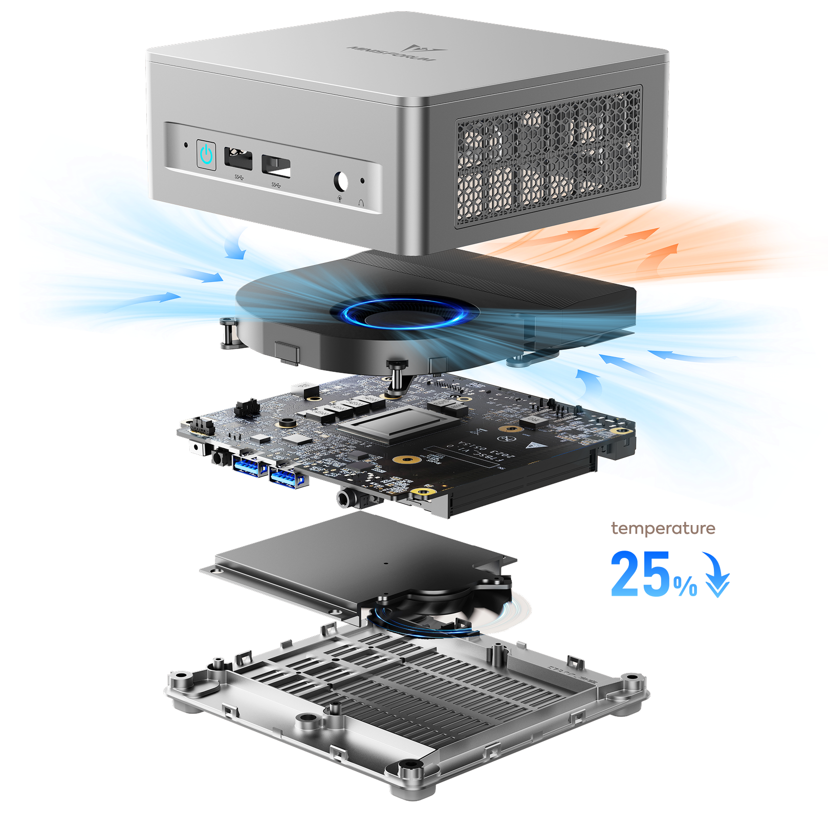MINISFORUM 880 Plus Mini PC| AMD Ryzen™7 8845HS – Minisforum MINISFORUM 880 Plus Mini PC| AMD Ryzen™7 8845HS – Minisforum