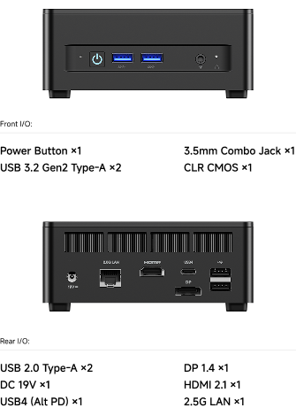 MINISFORUM UM690L Slim | AMD Ryzen™ 9 6900HX & 6400MT/s LPDDR5 MINISFORUM UM690L Slim | AMD Ryzen™ 9 6900HX & 6400MT/s LPDDR5