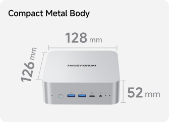 Minisforum AI X1 Mini PC | Ryzen 7 255/260 or Ryzen AI 9 365 | DDR5 Minisforum AI X1 Mini PC | Ryzen 7 255/260 or Ryzen AI 9 365 | DDR5