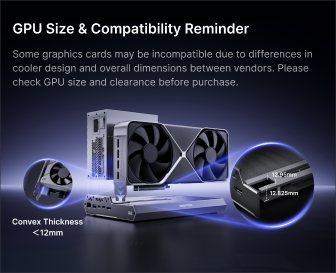 MINISFORUM DEG2 eGPU Dock | Thunderbolt 5 & OCuLink (64Gbps MINISFORUM DEG2 eGPU Dock | Thunderbolt 5 & OCuLink (64Gbps