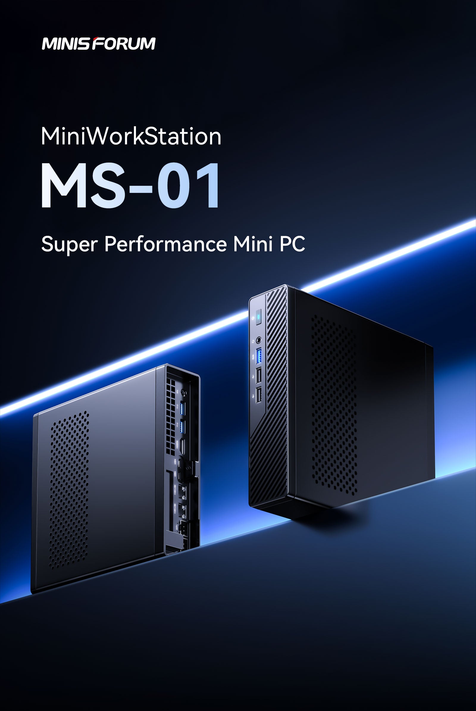 MINISFORUM's mini-ITX PC is a little less mini (6L chassis and 55