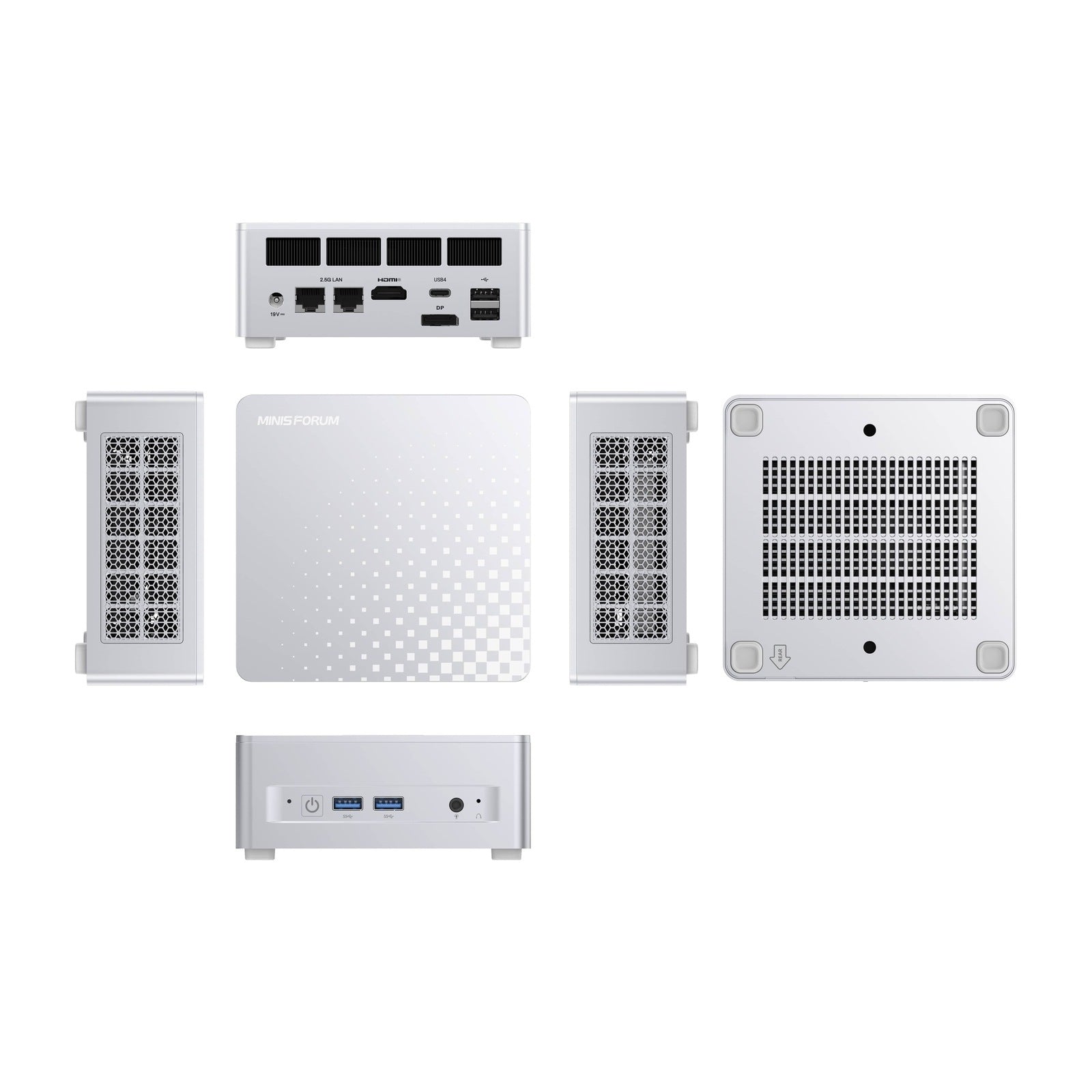 MINISFORUM M1-Plus Mini PC | Intel Core i5-12600H | DDR5 (SO-DIMM×2)