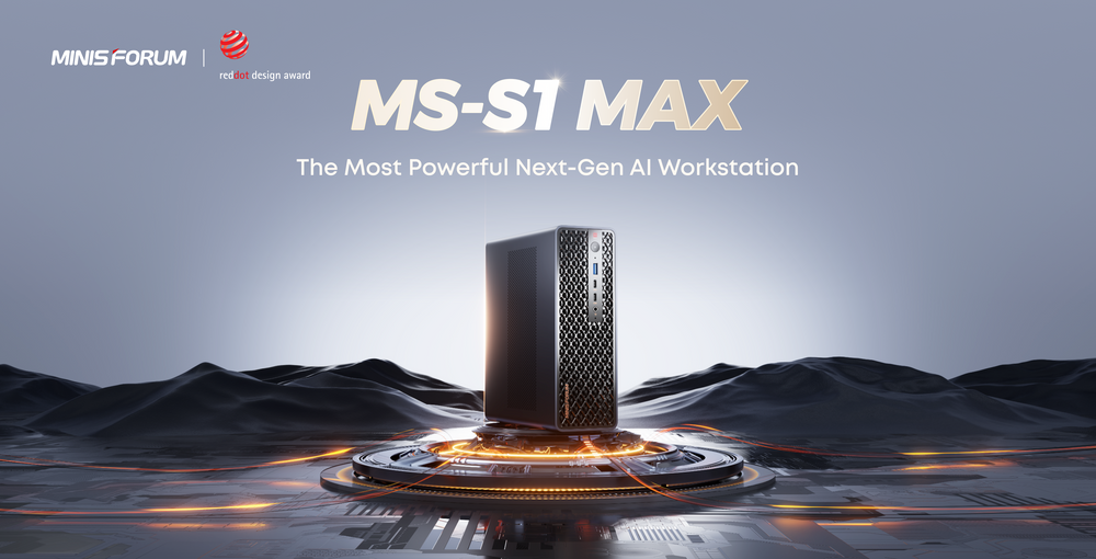 MINISFORUM MS-S1 MAX AI Workstation | AMD Ryzen AI Max+ 395 CPU, 126 ...