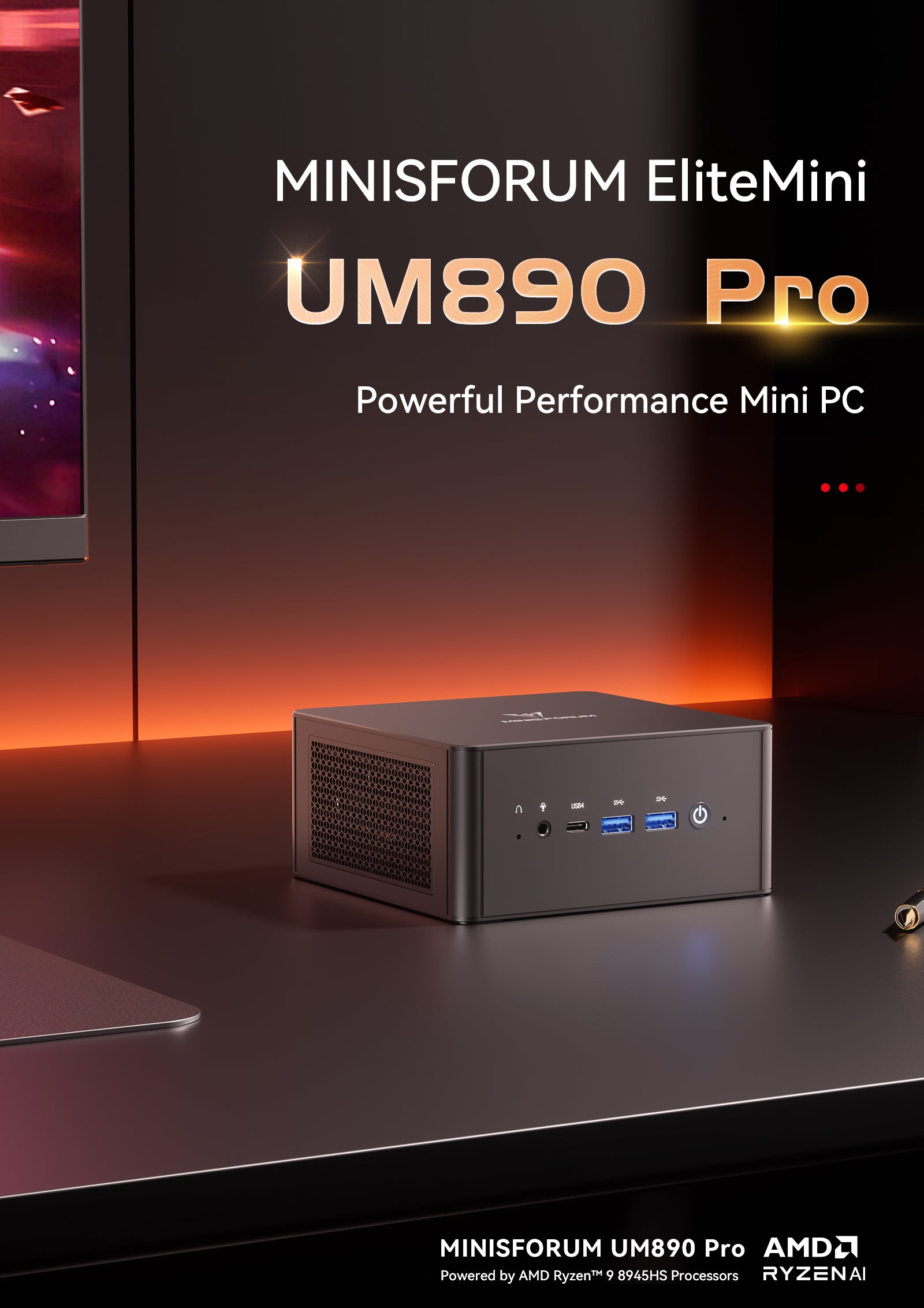 Minisforum mini PC UM890 Pro