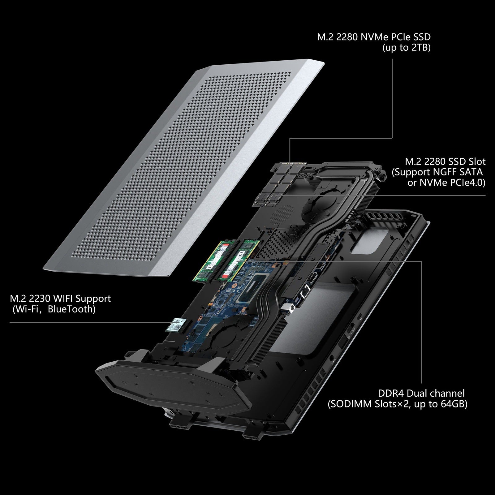 MINISFORUM NUCXI5 Intel® Core™ i5-11400H/NUCXI7 Intel® Core™ i7-11800H Mini  PC