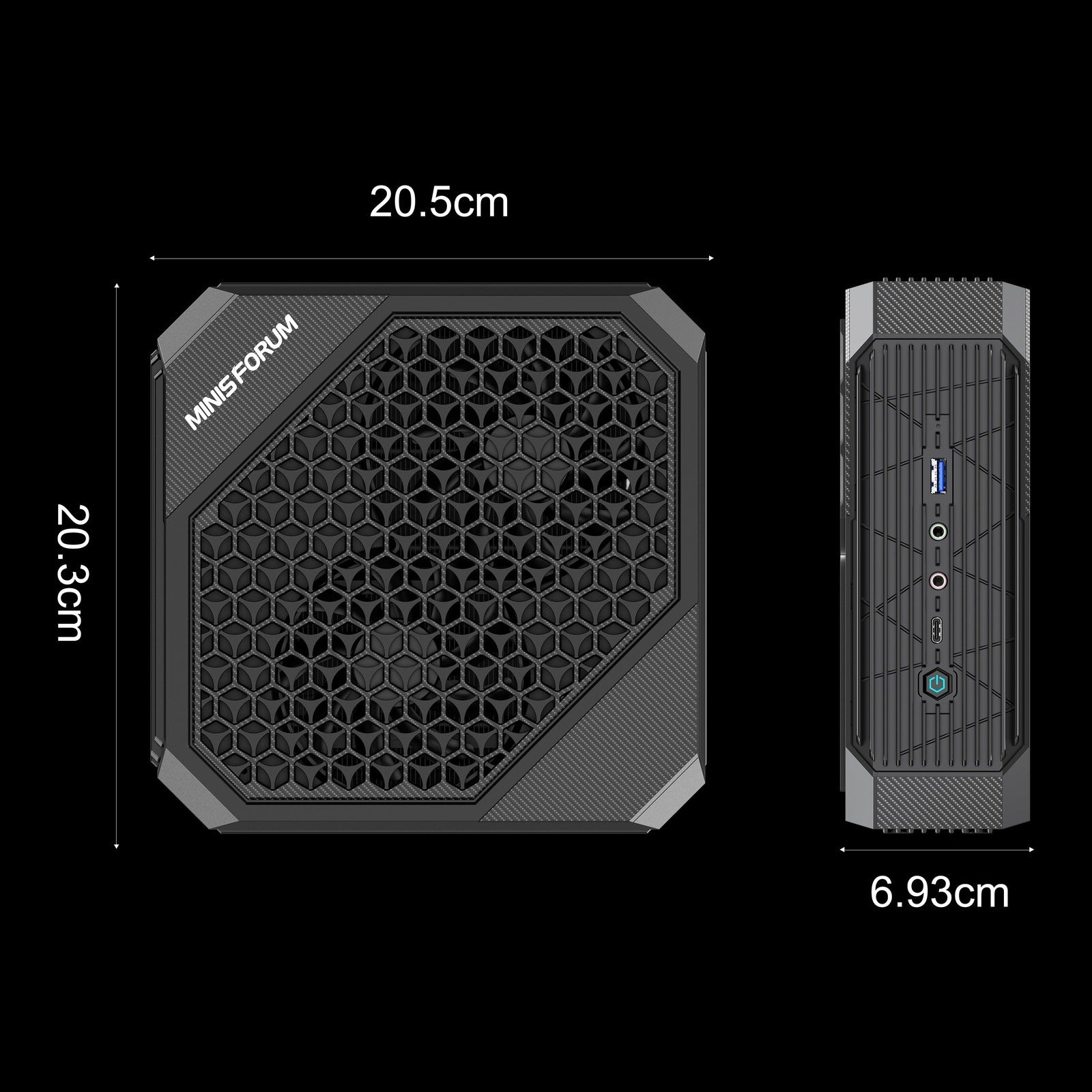 Minisforum Elitemini HX99G AMD Ryzen™ 9 6900HX Mini PC