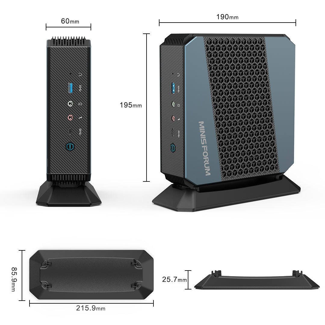 Minisforum EliteMini HX90 AMD Ryzen 9 5900HX Mini PC