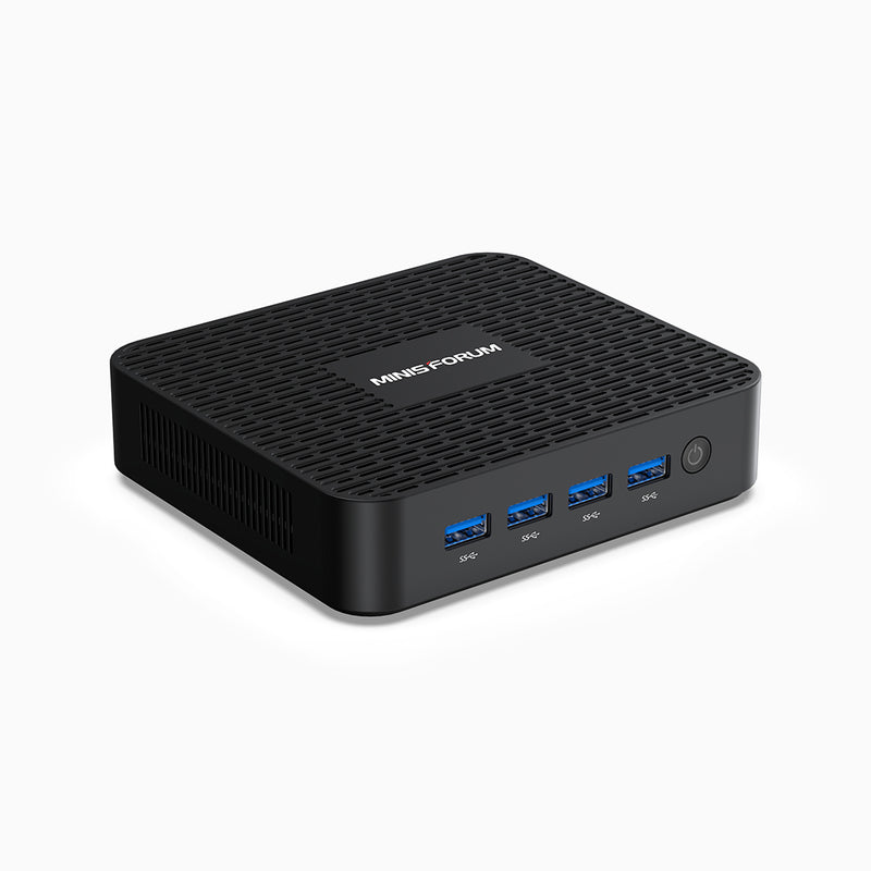 Mini PC MinisForum GK41 - 8GB RAM / 128GB SSD - Avec Kit Fixation écran - Occasion