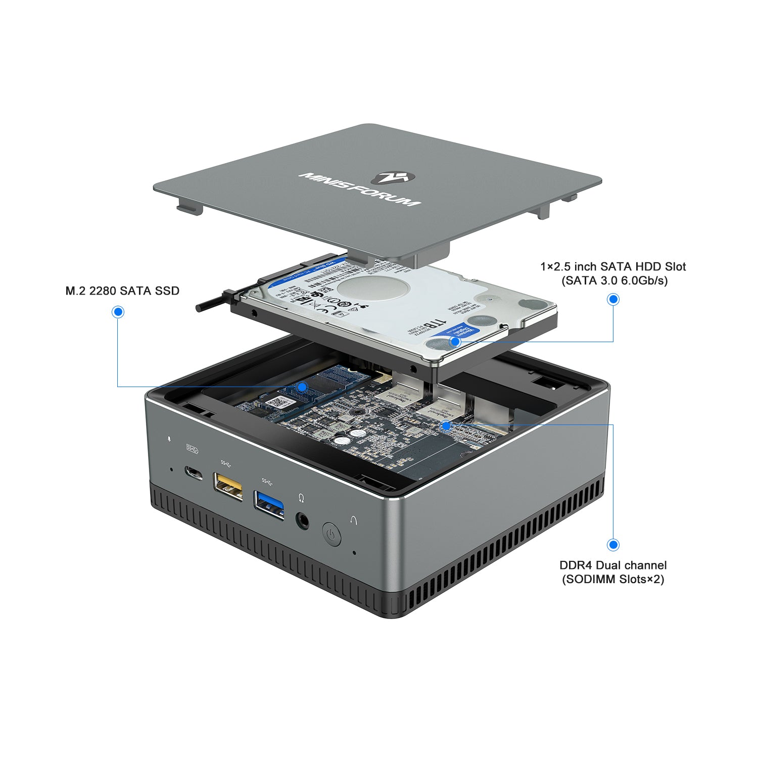 Minisforum UM270 Mini PC